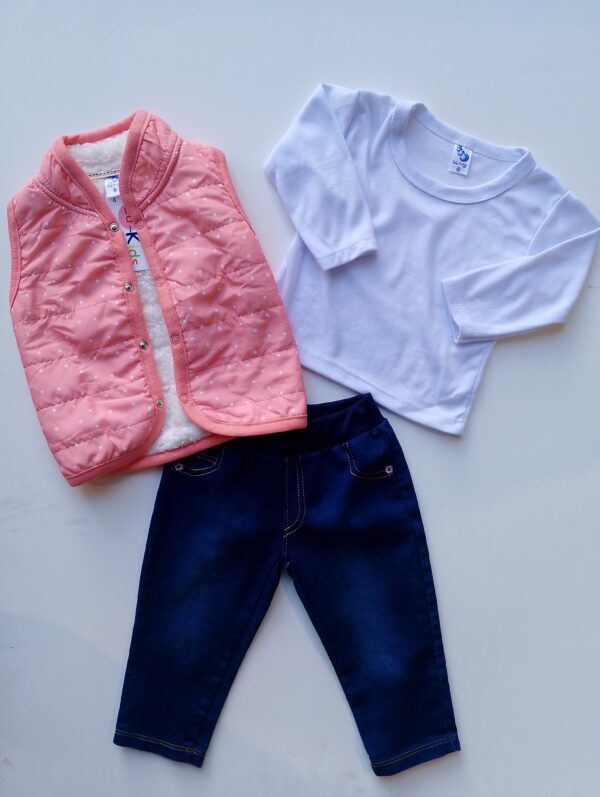 Conjunto Chaleco Baby Sueños